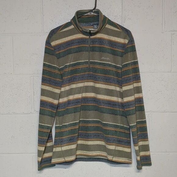 Eddie Bauer Other - Men's Eddie Bauer Pullover Half Zip Fleece Size Small